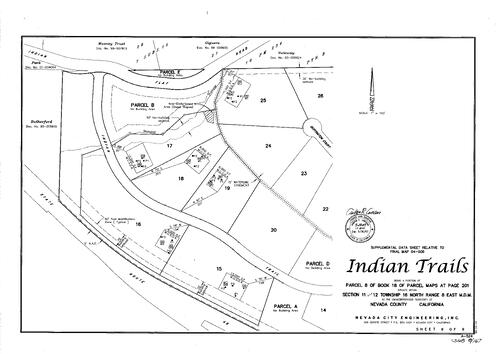 Click to see Subdivision Book 8, pg. 167 of Nevada County Recorders Subdivision Maps Book 8
