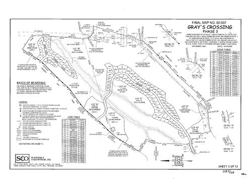 Click to see Subdivision Book 8, pg. 168 of Nevada County Recorders Subdivision Maps Book 8