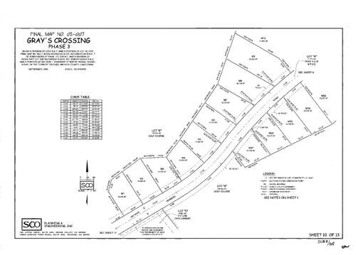 Click to see Subdivision Book 8, pg. 168 of Nevada County Recorders Subdivision Maps Book 8