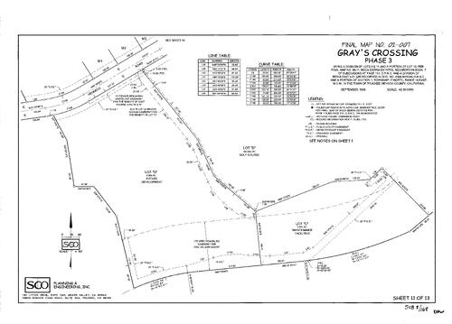 Click to see Subdivision Book 8, pg. 168 of Nevada County Recorders Subdivision Maps Book 8