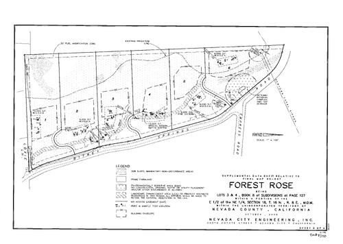 Click to see Subdivision Book 8, pg. 170 of Nevada County Recorders Subdivision Maps Book 8