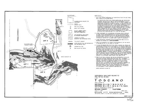 Click to see Subdivision Book 8, pg. 174 of Nevada County Recorders Subdivision Maps Book 8