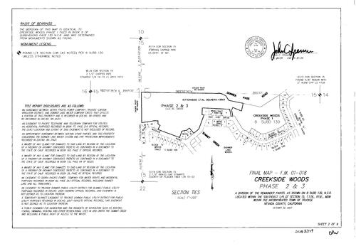 Click to see Subdivison Book 8, pg. 179 of Nevada County Recorders Subdivision Maps Book 8