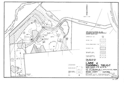 Click to see Subdivision Book 8, pg. 181 of Nevada County Recorders Subdivision Maps Book 8
