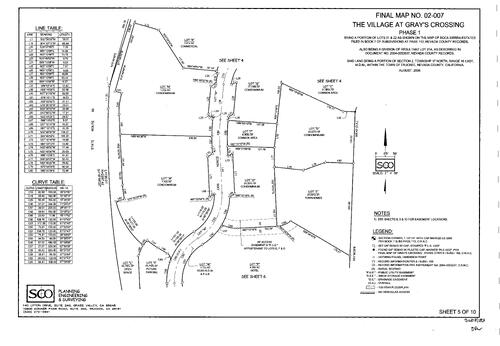 Click to see Subdivision Book 8, pg. 182 of Nevada County Recorders Subdivision Maps Book 8