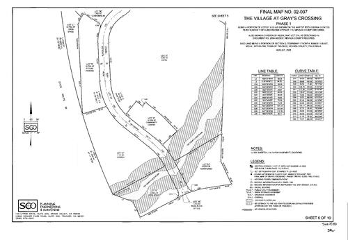 Click to see Subdivision Book 8, pg. 182 of Nevada County Recorders Subdivision Maps Book 8