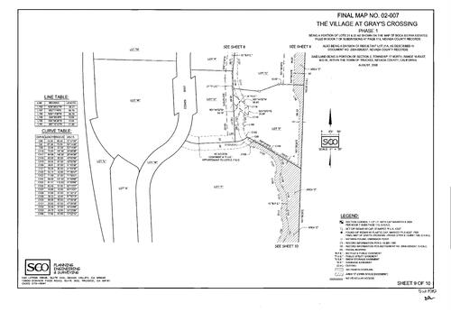 Click to see Subdivision Book 8, pg. 182 of Nevada County Recorders Subdivision Maps Book 8