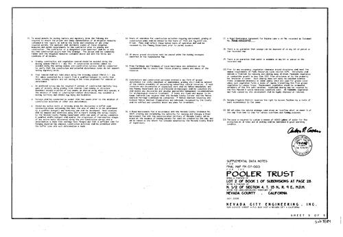 Click to see Subdivision Book 8, pg. 184 of Nevada County Recorders Subdivision Maps Book 8