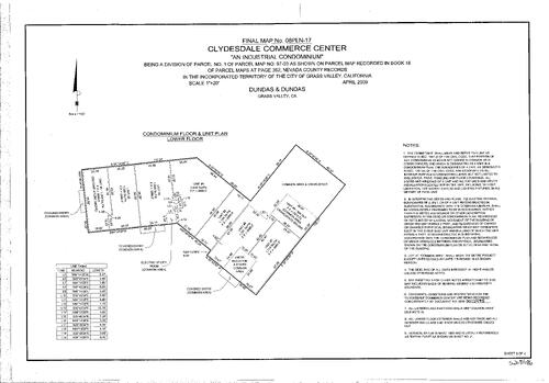 Click to see Subdivision Book 8, pg. 186 of Nevada County Recorders Subdivision Maps Book 8