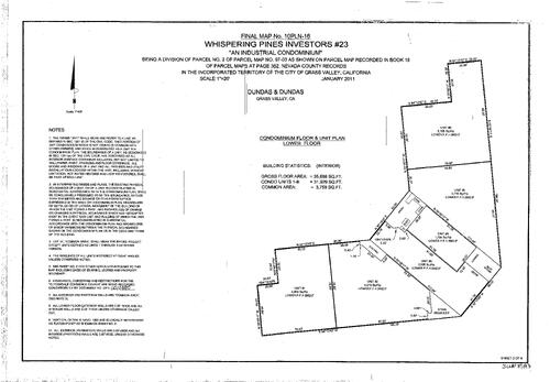 Click to see Subdivision Book 8, pg. 193 (2011) of Nevada County Recorders Subdivision Maps Book 8