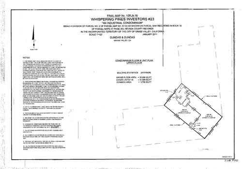 Click to see Subdivision Book 8, pg. 193 (2011) of Nevada County Recorders Subdivision Maps Book 8