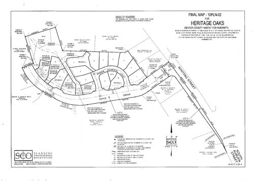 Click to see Subdivision Book 8, pg. 194 of Nevada County Recorders Subdivision Maps Book 8