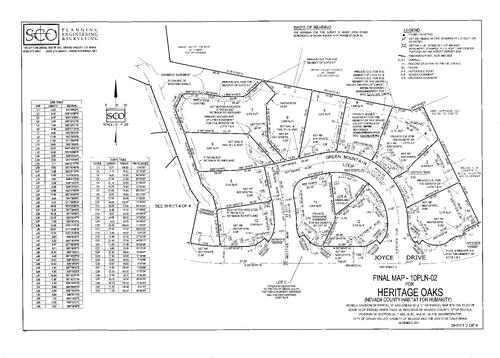 Click to see Subdivision Book 8, pg. 194 of Nevada County Recorders Subdivision Maps Book 8