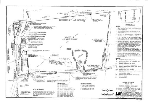 Click to see Subdivision Book 8, pg. 198 of Nevada County Recorders Subdivision Maps Book 8