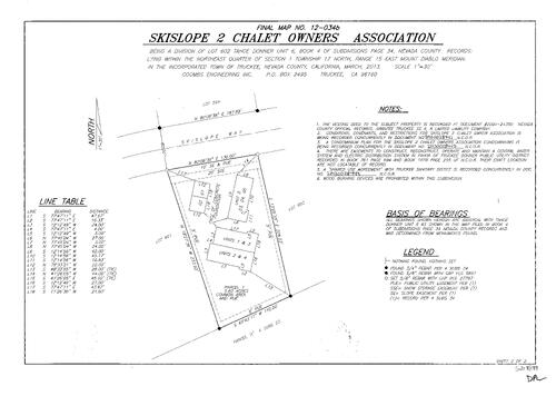 Click to see Subdivision Book 8, pg. 199 (2013) of Nevada County Recorders Subdivision Maps Book 8