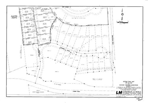 Click to see Subdivision Book 8, pg. 200 (2013) of Nevada County Recorders Subdivision Maps Book 8