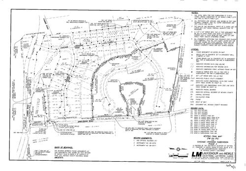 Click to see Subdivision Book 9, pg. 1 (2016) of Nevada County Recorders Subdivision Maps Book 9