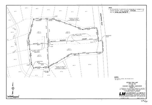Click to see Subdivision Book 9, pg. 6 (2016) of Nevada County Recorders Subdivision Maps Book 9