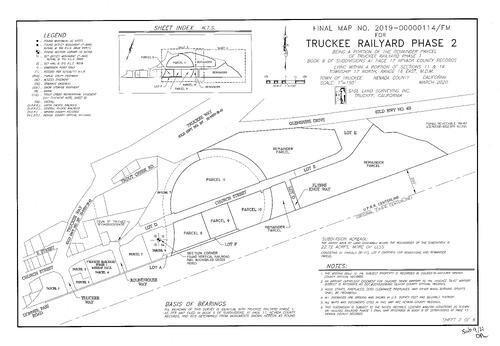 Click to see Subdivision Book 09, pg. 021, 2020 of Nevada County Recorders Subdivision Maps Book 9