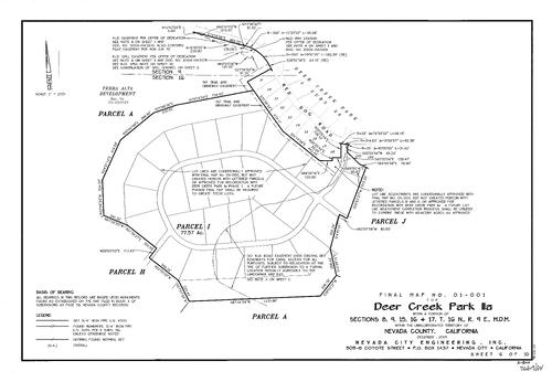 Click to see Subdivision Map Book 9, pg. 24 of Nevada County Recorders Subdivision Maps Book 9