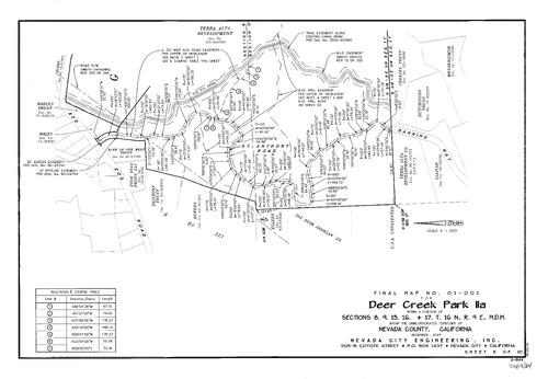 Click to see Subdivision Map Book 9, pg. 24 of Nevada County Recorders Subdivision Maps Book 9