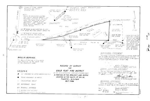 Click to see Record of Survey Book 10, pg. 14 (1987) of Nevada County Recorders Survey Maps Book 10
