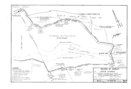 Click to see Record of Survey Book 10 pg. 39 (1988) of Nevada County Recorders Survey Maps Book 10