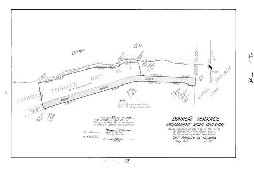 Click to see Record of Survey Book 10 pg. 78 (1988) of Nevada County Recorders Survey Maps Book 10