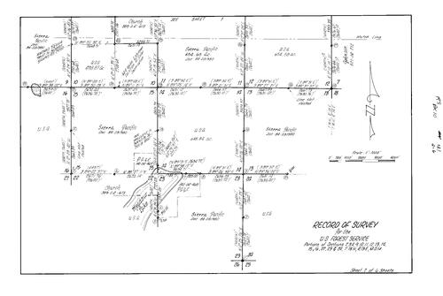 Click to see Record of Survey Book 10, pg. 121 (1989) of Nevada County Recorders Survey Maps Book 10