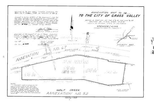 Click to see Record of Survey Book 10, pg. 130 (1989) of Nevada County Recorders Survey Maps Book 10