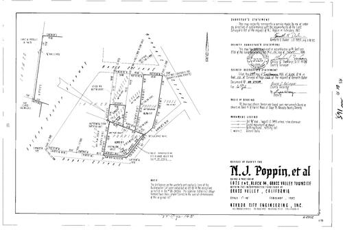 Click to see Record of Survey Book 10, pg. 165 (1989) of Nevada County Recorders Survey Maps Book 10