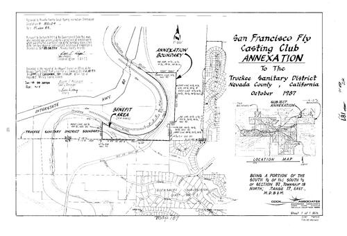 Click to see Record of Survey Book 10, pg. 187 (1989) of Nevada County Recorders Survey Maps Book 10
