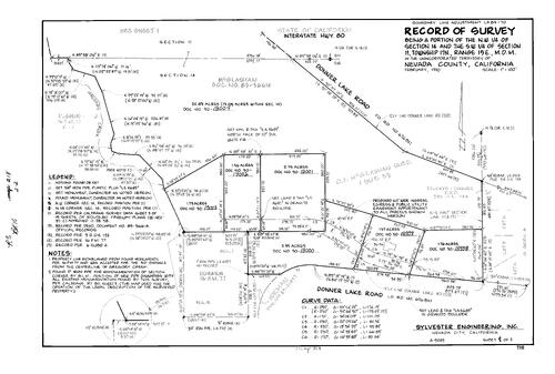 Click to see Record of Survey Book 10, pg. 218 (1990) of Nevada County Recorders Survey Maps Book 10