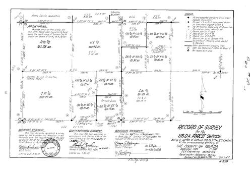 Click to see Record of Survey Book 10, pg. 243 (1990) of Nevada County Recorders Survey Maps Book 10