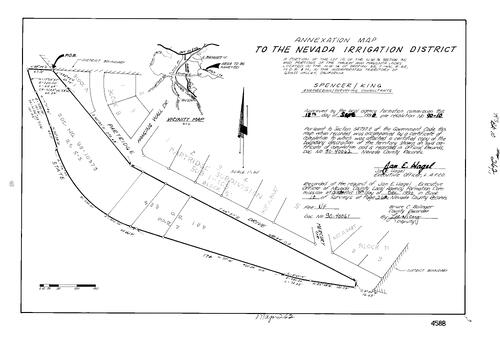 Click to see Record of Survey Book 10, pg. 262 (1990) of Nevada County Recorders Survey Maps Book 10