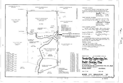 Click to see Record of Survey Book 10, pg. 309 (1991) of Nevada County Recorders Survey Maps Book 10