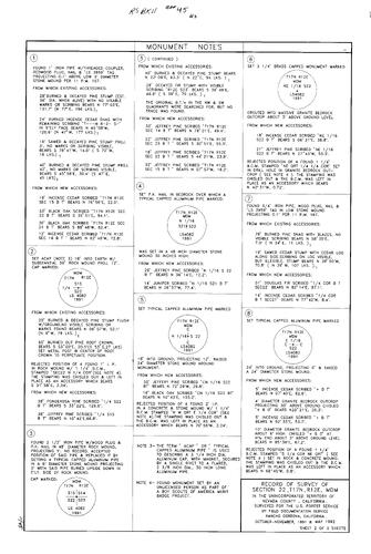 Click to see Record of Survey Book 11, pg. 045 (1992) of Nevada County Recorders Survey Maps Book 11