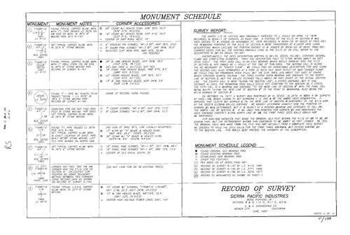 Click to see Record of Survey Book 11, pg. 100 (1993) of Nevada County Recorders Survey Maps Book 11