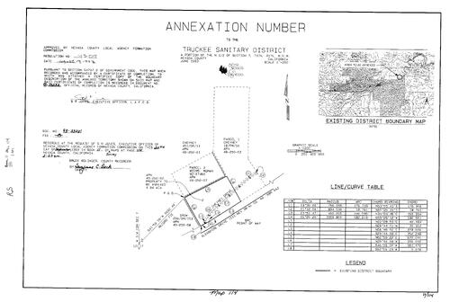 Click to see Record of Survey Book 11, pg. 114 (1993) of Nevada County Recorders Survey Maps Book 11