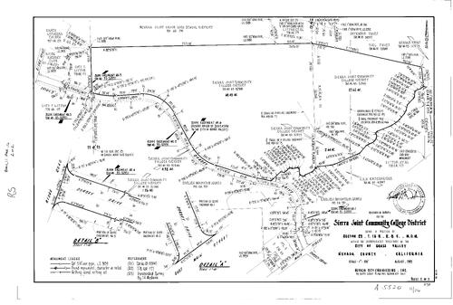 Click to see Record of Survey Book 11, pg. 116 (1993) of Nevada County Recorders Survey Maps Book 11