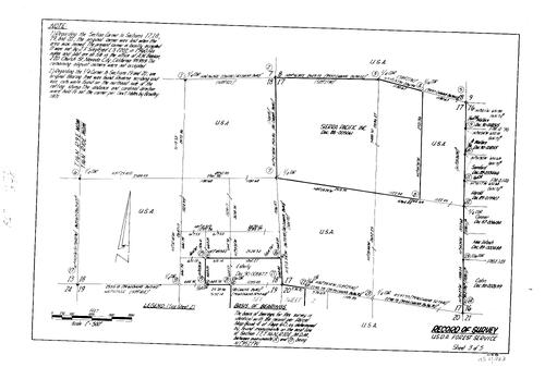 Click to see Record of Survey Book 11, pg. 163 (1994) of Nevada County Recorders Survey Maps Book 11