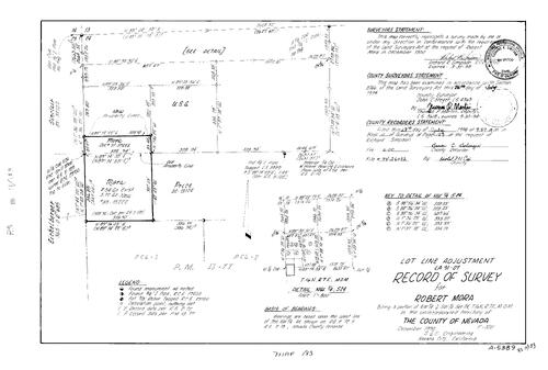 Click to see Record of Survey Book 11, pg. 183 (1994) of Nevada County Recorders Survey Maps Book 11