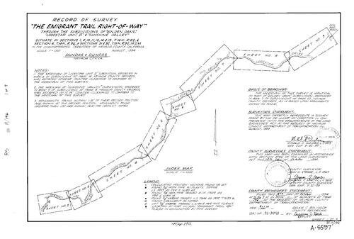 Click to see Record of Survey Book 11, pg. 196 (1994) of Nevada County Recorders Survey Maps Book 11