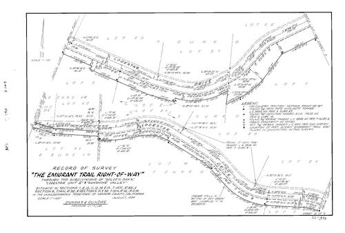 Click to see Record of Survey Book 11, pg. 196 (1994) of Nevada County Recorders Survey Maps Book 11