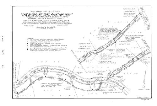 Click to see Record of Survey Book 11, pg. 196 (1994) of Nevada County Recorders Survey Maps Book 11