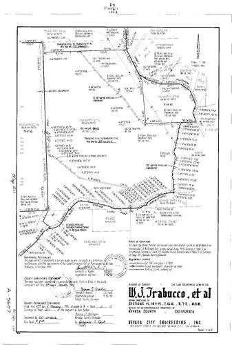 Click to see Record of Survey Book 11, pg. 211 (1995) of Nevada County Recorders Survey Maps Book 11