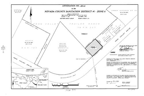 Click to see Record of Survey Book 11, pg. 234 (1995) of Nevada County Recorders Survey Maps Book 11