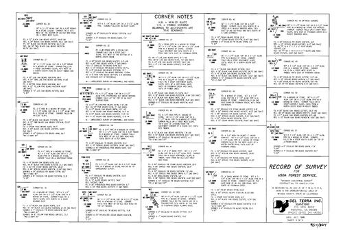 Click to see Record of Survey Book 11, pg. 364 (1997) of Nevada County Recorders Survey Maps Book 11