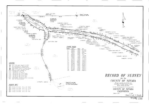 Click to see Record of Survey Book 11, pg. 395 (1997) of Nevada County Recorders Survey Maps Book 11