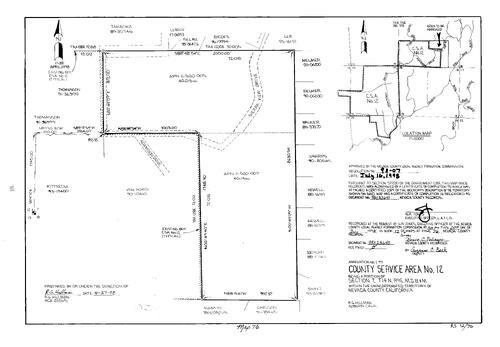 Click to see Record of Survey Book 12, pg 76 (1998) of Nevada County Recorders Survey Maps Book 12
